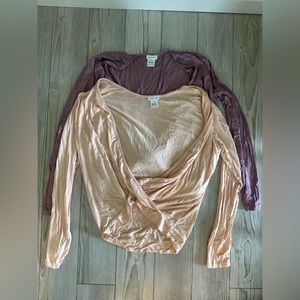 Pret-a-Portee cardigan bundle pink and purple size S